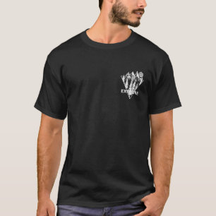Camiseta Explorar pinheiros floresta montanhosa