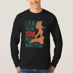 Camiseta Explorar Que A Natureza Possui Um Vendedor De Aven