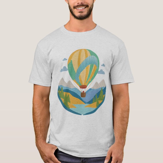 Camiseta Explorar sem limites - Aguardam (Frente)