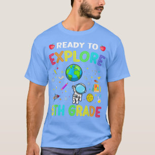Camiseta Explore A 6 De Volta Ao Espaço De Astronauta Escol