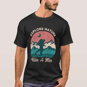 Camiseta Explore a Natureza e faça um caminhada