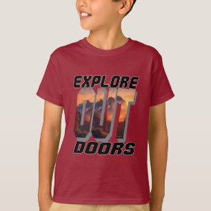 CAMISETA EXPLORE AS PORTAS FORA