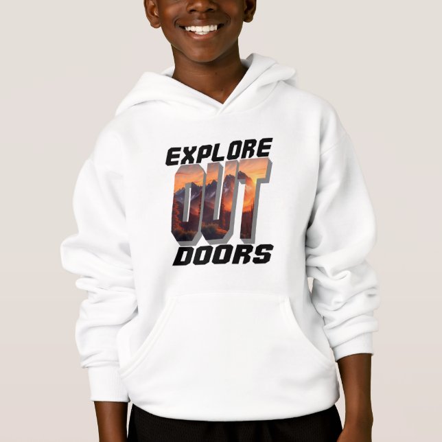CAMISETA EXPLORE AS PORTAS FORA (Frente)