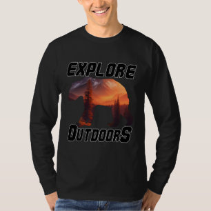CAMISETA EXPLORE AS PORTAS FORA