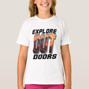 CAMISETA EXPLORE AS PORTAS FORA