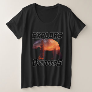 CAMISETA EXPLORE AS PORTAS FORA