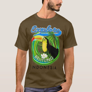 Camiseta explore Belitung Island Belitung viagem