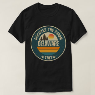Camiseta Explore Delaware - Designs para Cada Amante