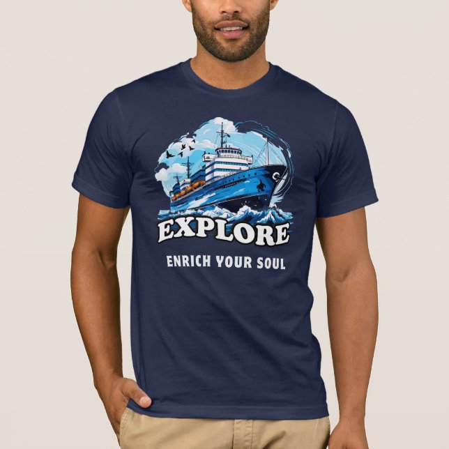 Camiseta Explore, Enriqueça Sua Alma (Frente)