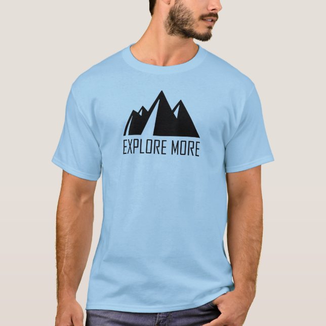 Camiseta Explore mais (Frente)