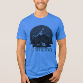 Camiseta explore mais, acampamento engraçado, aventura agua