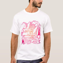 Explore Mais Camper Rosa Van Mountain Lover