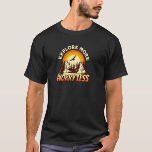 Camiseta Explore Mais Preocupe Menos Viagens de Aventura Ac