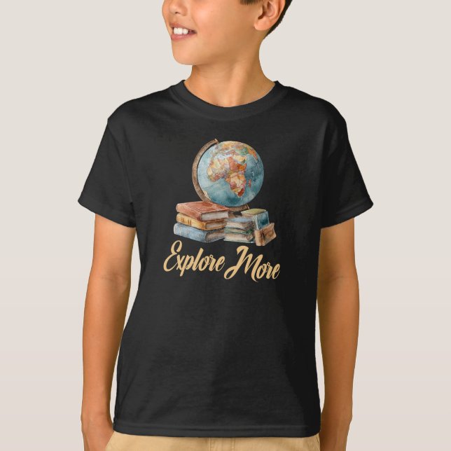 Camiseta Explore More, African Safari Unisex (Frente)