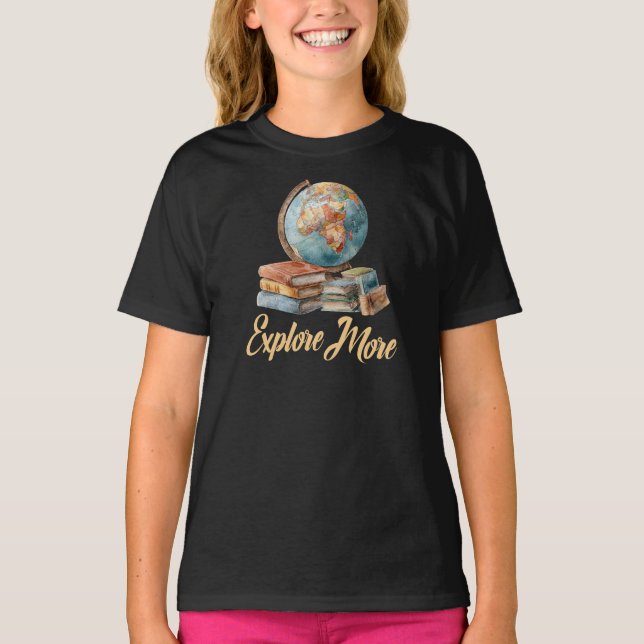 Camiseta Explore More, African Safari Unisex (Frente)