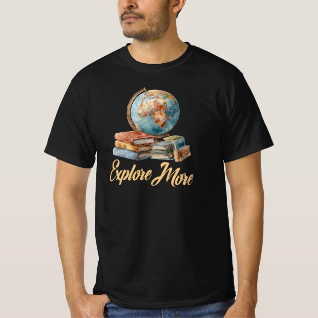 Camiseta Explore More, African Safari Unisex (Frente)
