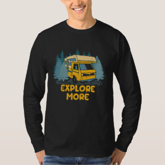 Camiseta Explore More Vacation Trip Tour Travel Tourist Roa