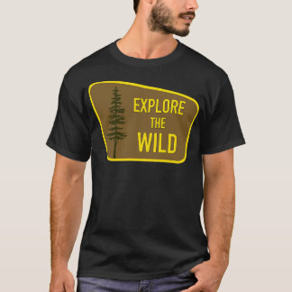 Camiseta Explore o Design do entusiasta Outr selvagem