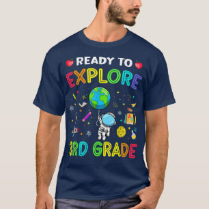 Camiseta Explore O Espaço De Astronautas E Do 3º Grau