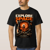 Explore o Espaço – Retro Ficção Científica