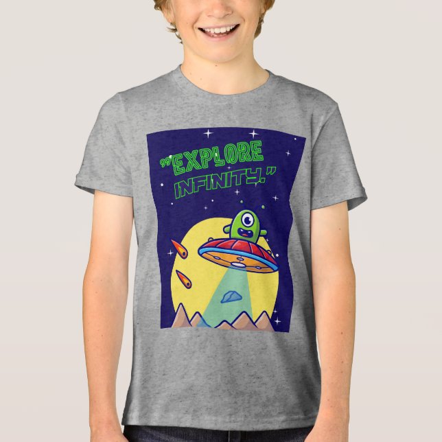 Camiseta Explore o infinito (Frente)