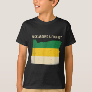 Camiseta Explore Oregon Mapa Aventura Divertida Vida Selvag