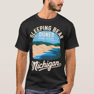 Camiseta Explore Sleeping Bear Dunes Michigan Nacional
