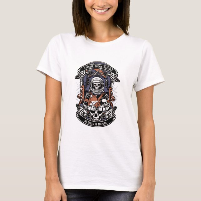 Camiseta Explore Sonho Descobrir (Frente)
