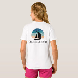 Camiseta Explore. Sonho. Descubra. Viagem