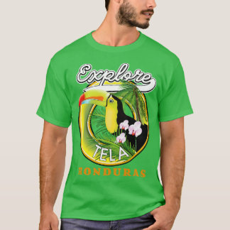 Camiseta Explore Tela Honduras viagem