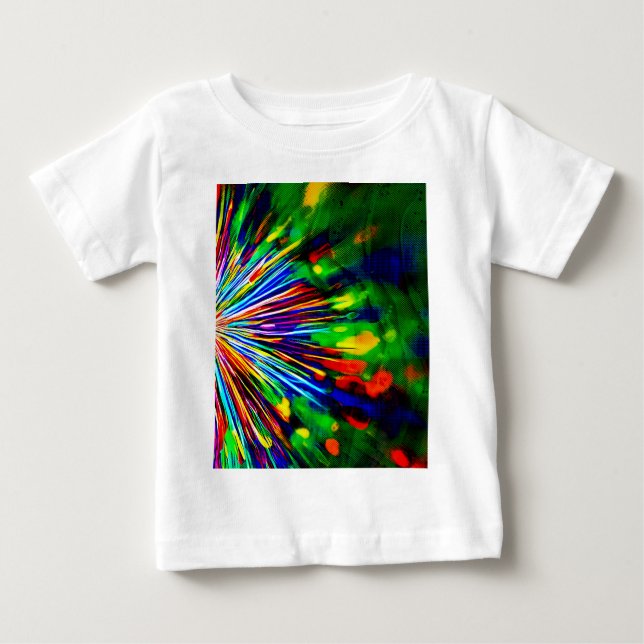 Camiseta Explosão Arco-íris  (Frente)