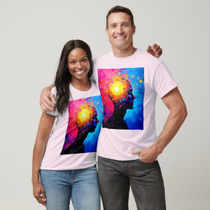 Camiseta Explosão da Arte da Mente Criativa