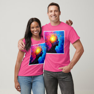 Camiseta Explosão da Arte da Mente Criativa
