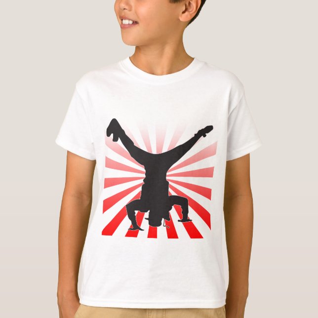 Camiseta explosão da dança de ruptura (Frente)