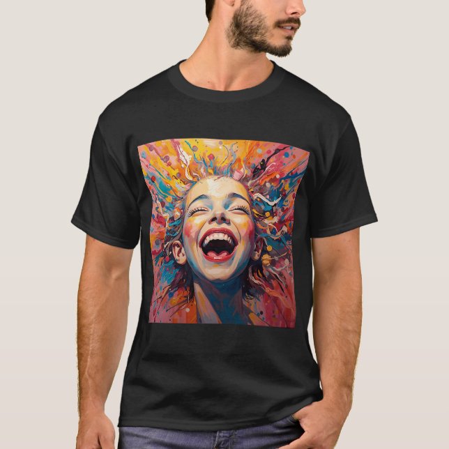 Camiseta Explosão de Alegria (Frente)