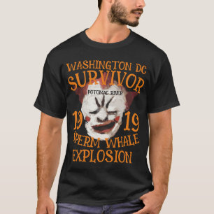 Camiseta Explosão de baleia de esperma Washington DC 1919
