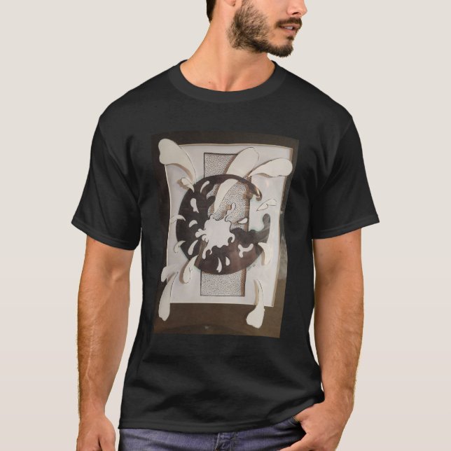 Camiseta explosão de círculo (Frente)