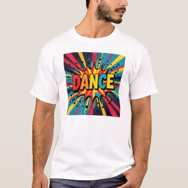 Camiseta Explosão de dança (Frente)