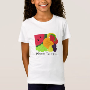 Camiseta Explosão de Frutas Divertida