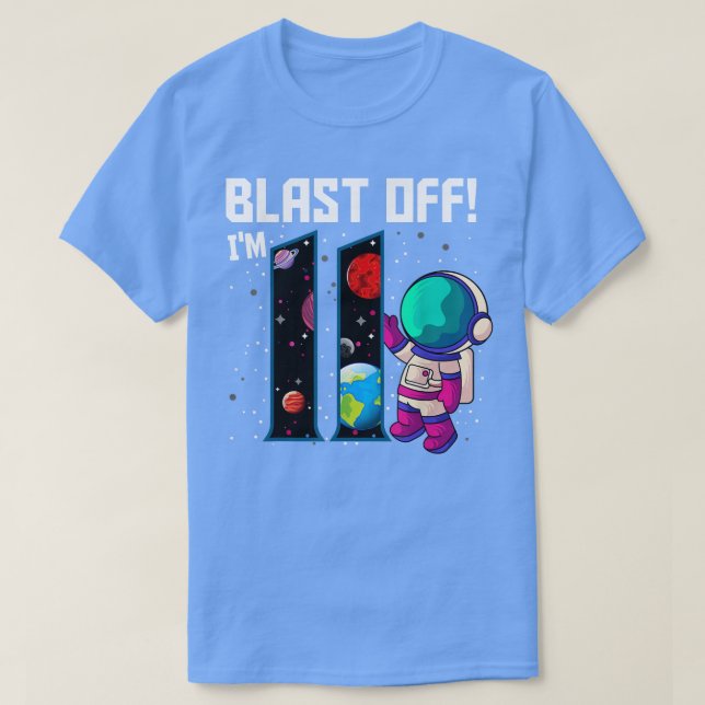 Camiseta Explosão De Im 11 Astronauta Astronauta Parte Do E (Frente do Design)