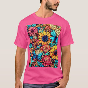 Camiseta Explosão de porta flexível vibrante
