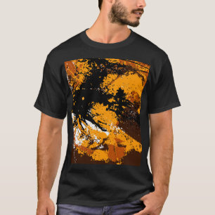 Camiseta Explosão de tinta: Abstratos coloridas
