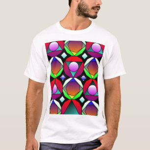 Camiseta Explosão do caleidoscópio