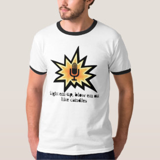Camiseta Explosão do microfone