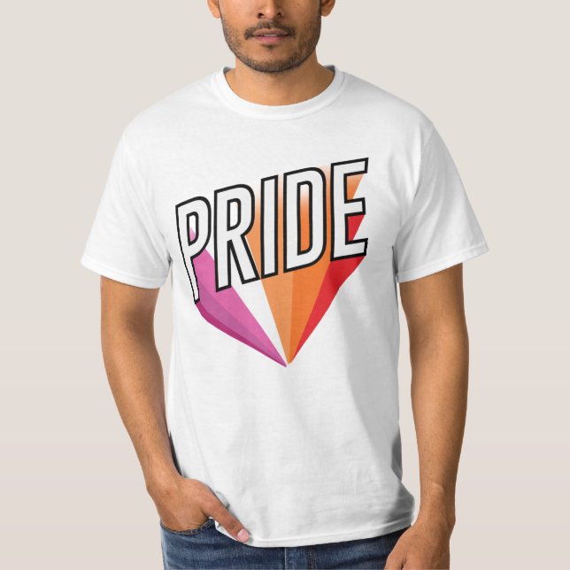 Camiseta Explosão do Orgulho Lésbico (Frente)