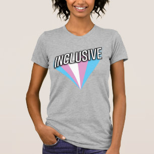 Camiseta Explosão do Orgulho Trans - Inclusivo