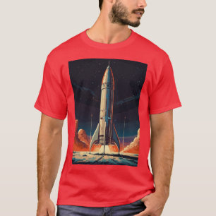 Camiseta Explosão do Rocketeer para o espaço anterior