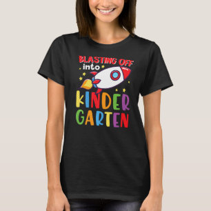 Camiseta Explosão Em Kinderten Rocket Cute Kinderg