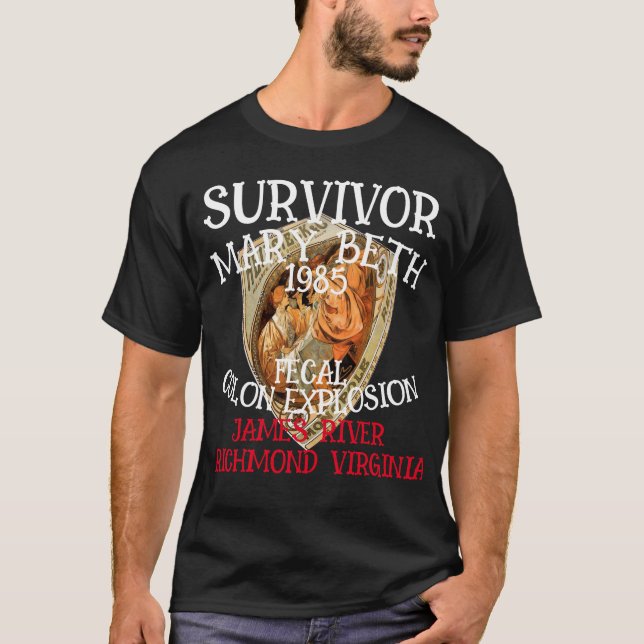 Camiseta EXPLosão FECAL DE COLONO FW HG SL MARY BETH (Frente)