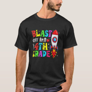 Camiseta Explosão No 4º Ano, Primeiro Dia, De Volta À Escol